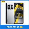 POCO M8 5G, NFC, Snapdragon® 6 Gen 3, Schermo Flow AMOLED 6,77" 120 Hz, Fotocamera 50 MP, 5520 mAh, IP65