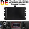 NONE TDO-WXGA0700K00057-V1 TDO-WXGA0700K00033-V2 Display LCD Uconnect da 7 Pollici per Jeep Compass 2017-2020 Schermo LCD per Navigazione Auto