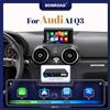 BONROAD Modulo di Interfaccia Wireless CarPlay Android Auto per Audi A1 Q3 2011-2018 con Adattatore di Navigazione Bluetooth Mirror Link