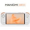 MANGMI Console di gioco portatile MangMi Air X Android con schermo da 5,5 pollici (11 pollici), touch screen, joystick con effetto Hall, processore Syndragon 662, 4GB + 64GB, Android 14 per Cloud Gaming