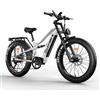 Cleytro La bicicletta elettrica Cleytro ES7-W è dotata di un motore da 750W e una batteria da 48V 18AH, con un'autonomia di 45-90 chilometri.