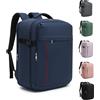 Oak & Tea Zaino da viaggio KONO per Ryanair e Eurowings (40x30x20 cm, 24L) - Ultra leggero con porta di ricarica USB e scomparto per laptop fino a 15,6 pollici
