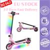 E-RIDES Monopattino Elettrico U8, E-Scooter Rosa per Bambini, Pieghevole, 130W, Doppia Sospensione, 16km/h, 10km, Migliori Giocattoli da Esterno per Ragazze