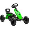 AIYAPLAY Go-Kart a Pedali per Bambini, Kart a Pedali con Ruote EVA Silenziose, Avanti e Indietro, Auto a Pedali per Bambini