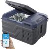 VEVOR SucceBuy Frigorifero per auto da 8 litri a 75 litri Frigo portatile Icebox Zona singola e doppia con temperatura del dente blu regolabile per camper da campeggio all'aperto