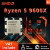 AMD Processore AMD Ryzen 5 9600X Originale, 6 Core 12 Thread, Frequenza di Accelerazione fino a 5.4GHz, 4NM, TDP 65W, Socket AM5