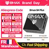 BMAX B4 Plus Turbo Mini PC Windows 11 PC Intel N100 N150 16GB 512GB 1TB SSD HDMI Type-C Supporta 4K@60Hz Intel UHD Graphics Bluetooth mini pc