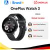 OnePlus Versione globale OnePlus Watch 3 Smartwatch da 43 mm Display AMOLED da 1,32 pollici Fino a 60 ore di durata della batteria Sistema operativo di Google GPS NFC