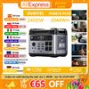 OUKITEL P2001E PLUS 2400W Stazione di Alimentazione Portatile 2048Wh con Batteria LiFePO4, Generatore Solare per Backup Domestico, Campeggio e Alimentazione Mobile