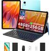 POCKAM P12 Pro Tablet PC Android 16 2 in 1 con Gemini AI, 12 Pollici 120Hz, Batteria 12000mAh, 48GB RAM (12+36), 256GB ROM, Supporto Widevine L1