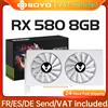 SOYO Schede grafiche SOYO Radeon RX580 8G GDDR5 Memoria Scheda video per giochi PCIE3.0x16 GPU Componenti per computer desktop AMD RX 580 8G
