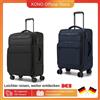 British Traveller Valigia morbida British Traveler con scomparto leggero per laptop, 4 ruote, lucchetto TSA, bagaglio a mano, per viaggi brevi e di lavoro