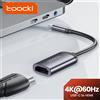 toocki Cavo Toocki da USB C a HDMI 4K 60Hz, cavo compatibile con HDMI di tipo C per iPhone 15, Samsung S23, MacBook Pro, Air, iPad, adattatore HDMI