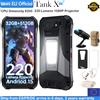 8849 Tank X Unihertz Telefono Robusto con Proiettore da 220 Lumen, Supporto 1080P, Android 15, Smartphone 17600mAh, 32GB/512GB, 5G Dimensity 8200