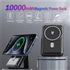 Hganus Powerbank Magnetico Wireless 2in1 da 10000mAh con Supporto per Telefono, Ricarica Rapida, Batteria Esterna per Telefoni Xiaomi 17