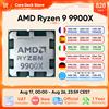 AMD Processore AMD Ryzen 9 9900X 12-Core 24-Thread, 5.6GHz, 64MB Cache L3, Socket AM5, DDR5, TDP 120W, Serie 9000 Senza Ventola