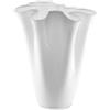 ONLYLUX VASO OPALE WAVE BIANCO, S - h 30 cm