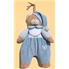 La Chiocciolina ORSO PORTA PIGIAMA AZZURRO