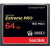 SanDisk Compact Flash Extreme Pro da 64gb velocità 160 MB/sec. - ITALIA