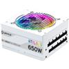 GielleService ALIMENTATORE UNYKACH ATILIUS RGB White 650W UK521204 ATX 2.31 Illuminazione RGB