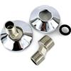 PSW TRADE SUPPLIERS LTD Doccia rubinetto riduttore maschio offset 1/2'' x 3/4'' Bspp