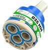 ONIX TECH Cartuccia Miscelatore Doccia Ceramica Ø 35 mm - Garanzia di 10 Anni - ONIX TECH
