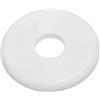 PATIKIL Flangia Divisa a Parete, 23,5mm Copriforo con Piastra Autoadesiva Rotonda in ABS Copri Tubi Termosifoni Copertura per Decorazione Rubinetto Tubo Acqua Bagno Cucina, Bianco
