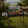 Batik Barbecue a Carbonella e legna completo di griglia