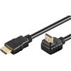 Goobay Cavo HDMI Goobay ad alta velocitÃ con Ethernet 2m Nero [61296]