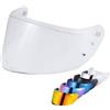 MXJ Gear Visiera Casco Moto perFF808/Stream II Visiera per Casco,Sostituzione della Visiera della Lente del Casco del Parabrezza del Motociclo per Il Casco Viso Aperto (Trasparente)