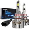 BEAMFLY LED 9005 HB3 Lampadina, 38000lm 160W Sostituzione Kit Luci LED, Plug and Play Dimensione 1:1 Faro 6500k Bianco Abbagliante e Anabbagliante per Auto 12V
