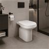 RAK Ceramics Vaso WC a Pavimento Orient Colore Bianco con Sedile Incluso ,