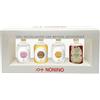 Nonino Set Degustazione Glamour con Grappa Monovitigno® Merlot, Chardonnay in Barriques 12 mesi, Moscato e Amaro Quintessentia®, Made in Italy, 4 bottiglie in vetro da 100 ml