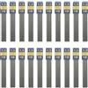 PATIKIL 480 Pezzi Mina Per Matita Meccanica 1.3 mm, Mina Di Media Grandezza Ricarica Resistente Alla Rottura Ricariche Per Scrittura, Nero