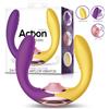 Action Two Lovers 3in1 Finger and Airflow Vibrator