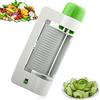 SIXRUN Strumento per Affettare Verdure, Sottile per Patate, Zucchine, Ideale per Cucinare, Aiuto Quotidiano Nella, Tagliare Frutta e Verdura in Foglie Sottili, di Taglio Innovativi (Colore