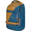 Baagl Zaino per la scuola per ragazzi, ragazze e adolescenti, Skate Max, zaino con skateboard, zaino per bambini con scomparto per laptop e cintura toracica, per scuola, scuola secondaria, 30 l, Duo