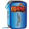 PANINI SCUOLA Astuccio Scuola Corredo 3 Zip Brainrot Tung Tung Tung Sahur