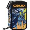 PANINI SCUOLA Astuccio Scuola Corredo 3 Zip Comix Wbs 2.0 Mix Blu