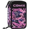 PANINI SCUOLA Astuccio Scuola Corredo 3 Zip Comix Wbs 2.0 Princess