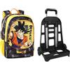 PANINI SCUOLA Zaino Scuola Dragon Ball Super con Trolley Staccabile