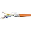 Draka Cavo di installazione Draka UC900 HS23, Cat 7, S/FTP, PiMF, arancione, anello da