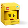 Room Copenhagen Gadget - Lego Mini Girl Storage Head - Room Copenhagen