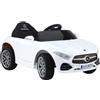 LEAN TOYS Auto Elettrica Per Bambini Mercedes SUV RC Con Ruote EVA LED Bluetooth USB MP3