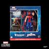 Marvel Press Marvel Legends Spider-Man Battle Damaged Magic The Gathering MTG Hasbro Figure