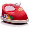 LEAN TOYS Elektro Gokart Auto Bambino 2x45W Eva Ruote Similpelle RC 2.4G Bluetooth Rosso
