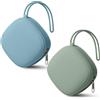 Aolso Porta Succhietto in Silicone, Piazza Lavabile Contenitore per Ciuccio, Custodia in Ciucci per Versatile e Igienico, Chiusura a Cerniera per Ciuccio, 2 pcs Portaciuccio Portaciuccio Silicone