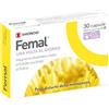 Femal Menopausa, 30 Capsule di origine Vegetali, Integratore Naturale Non Ormonale per Vampate, Sbalzi d'Umore, Disturbi Sonno, Sudorazioni notturne e Stanchezza, Estratto Polline e Vitamina E