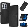 PanXCase Cover Libro per Motorola Edge 70 Fusion - Custodia PU Pelle Wallet, Supporto, 3 Porta Carte, Magnetica Antiurto Case (Nero)