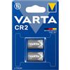 VARTA, Batterie Electronics CR2 Batteria al litio 3V pacco da 2 Batterie in confezione originale da 2